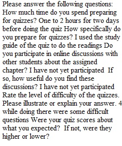 Quiz Assignment 2